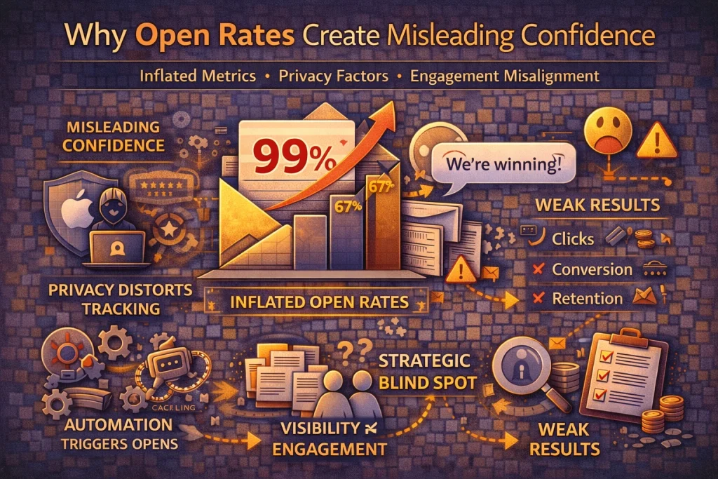 email marketing, open rates, email analytics, crm strategy, marketing metrics