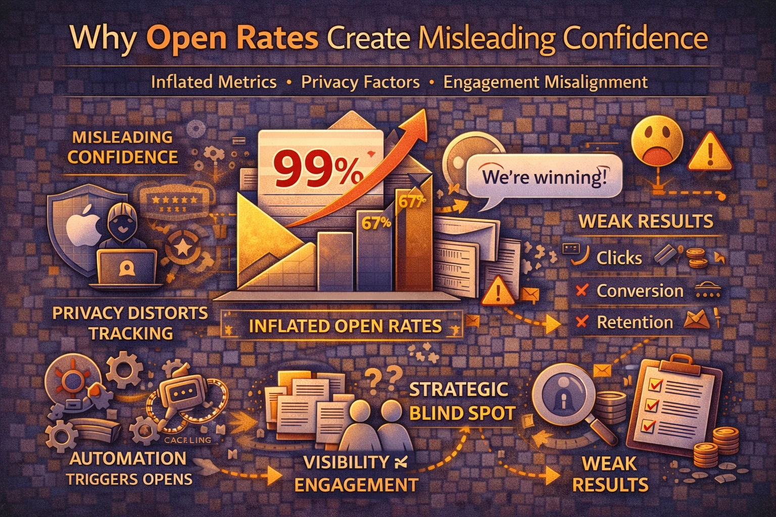 email marketing, open rates, email analytics, crm strategy, marketing metrics