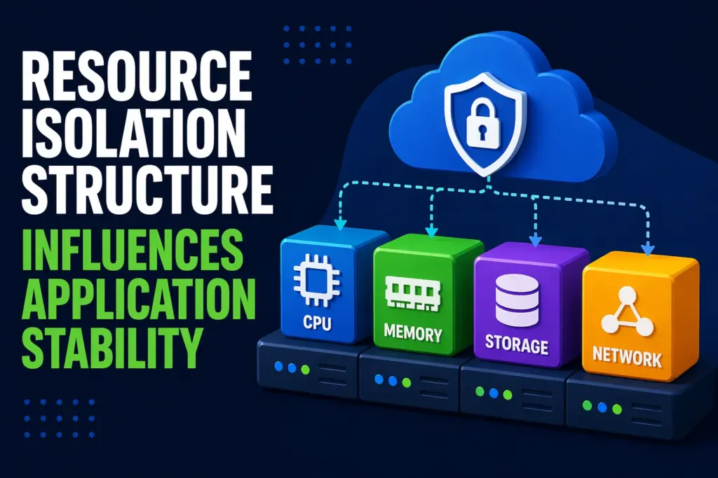 Resource isolation architecture improving application stability illustration